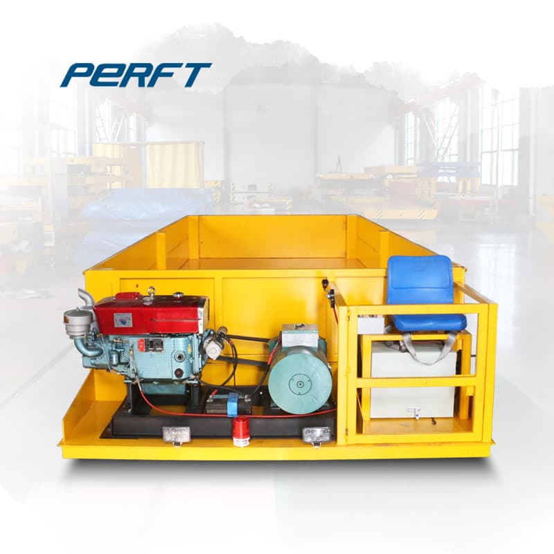 Industrial Transfer Cart For Steel Rolls Warehouse 1-500 Ton
